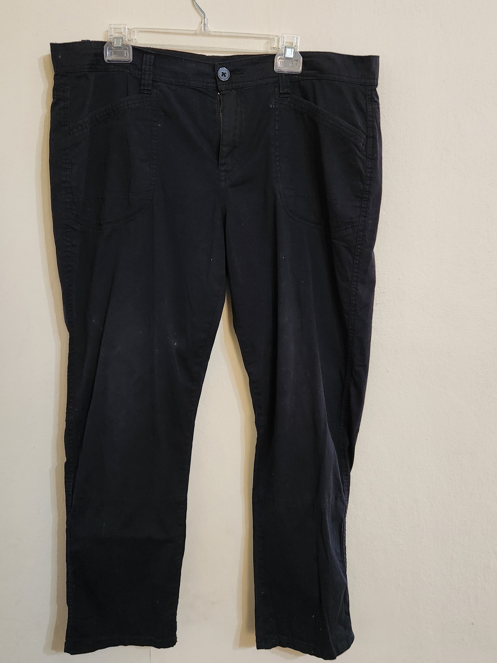 Straight-Leg Black Pants for Women - Clean Minimal Design